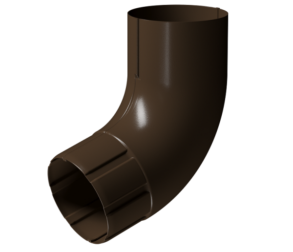 Колено 72° D90 Döcke STAL PREMIUM Каштан, (RAL 8017) купить в Бузулуке
