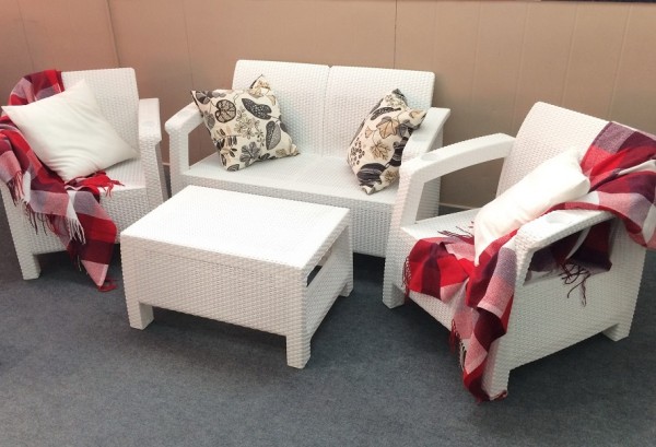 Комплект Yalta Terrace Set белый купить в Бузулуке