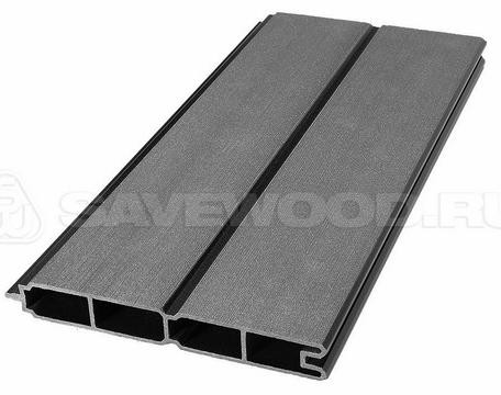 Заборный профиль из ДПК Savewood SW Agger матовый чёрный купить в Бузулуке