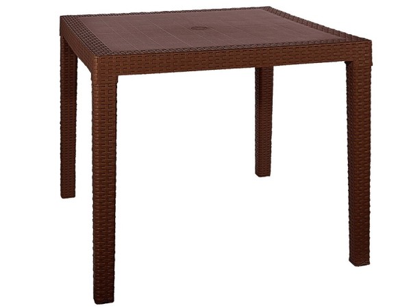 Стол квадратный FIJI Quatro Table Коричневый купить в Бузулуке