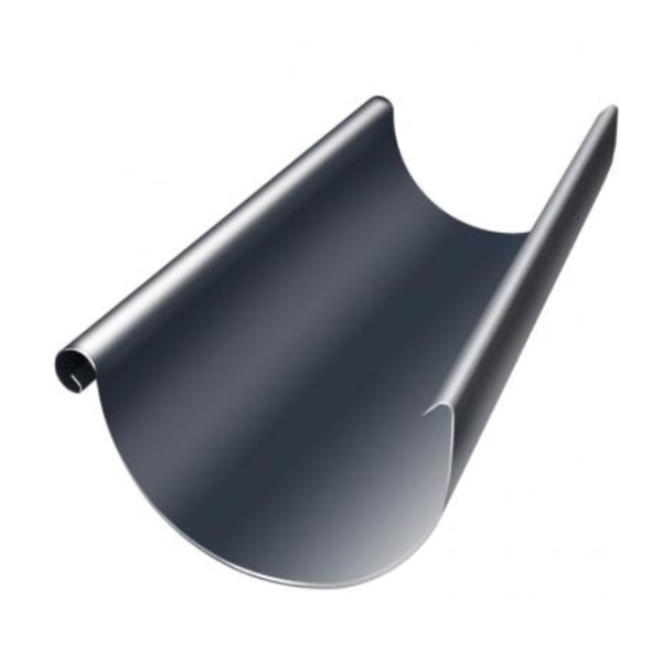 Водосток Grand Line 125x90 – Желоб 3м RAL 7024 купить в Бузулуке