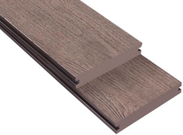 Террасная доска ДПК Outdoor 3D полнотелая NEVADA/CALIFORNIA BROWN коричневая микс купить в Бузулуке