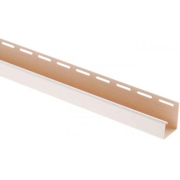 J-профиль Люкс Крашенный, T-15, ВН, Белый купить в Бузулуке