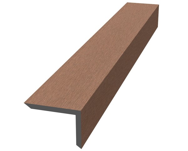 Уголок ДПК для террасной доски NauticPrime, 60x40x2900мм Кедр купить в Бузулуке