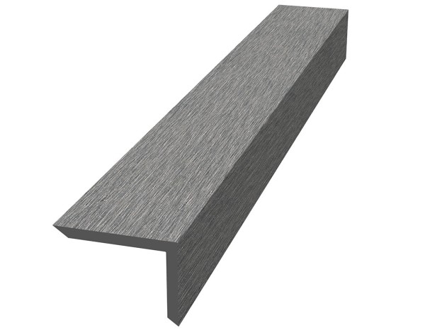 Уголок ДПК для террасной доски NauticPrime, 60x40x2900мм Тёмно-серый купить в Бузулуке