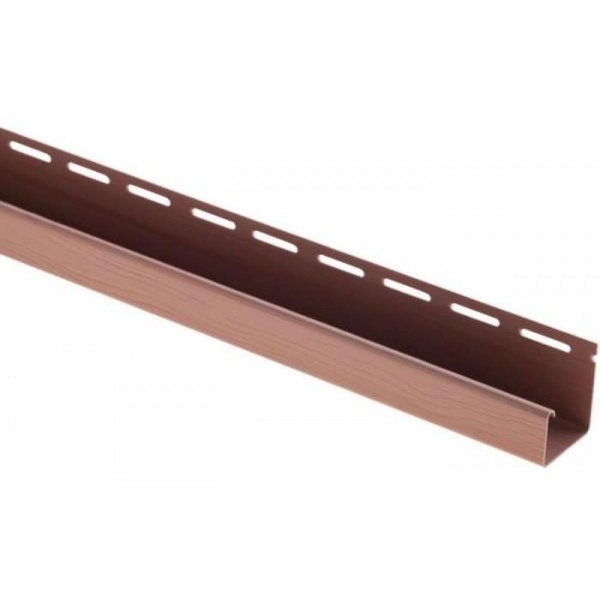 J-профиль Люкс Крашенный, T-15, ВН, Красно-коричневый купить в Бузулуке
