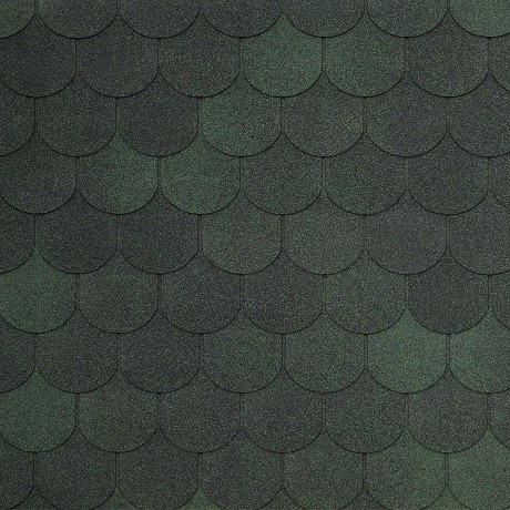 Гибкая черепица Tegola ASSISI verde 473 купить в Бузулуке