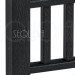 Комплект крышка/юбка для столба SEQUOIA BLACK купить в Бузулуке