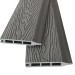 Заборная панель шип-паз EasyDecking Wood-Х 146х20 Серый купить в Бузулуке