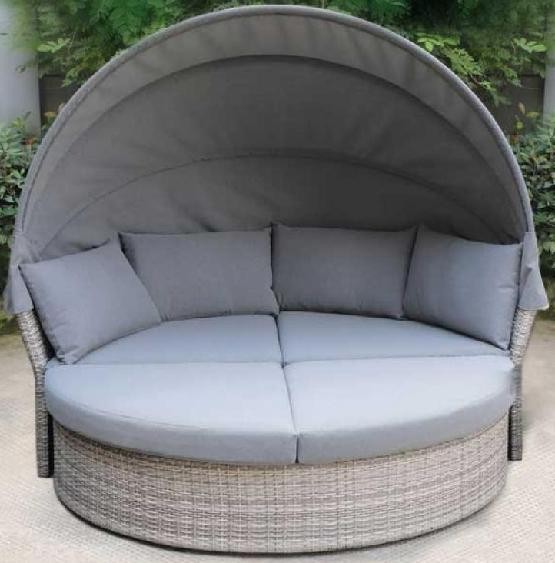 Диван-Трансформер AFINA плетеный из иск. ротанга AFM-325G Grey купить в Бузулуке
