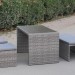 Диван-Трансформер AFINA плетеный из иск. ротанга S330G-W78 Grey купить в Бузулуке
