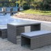 Диван-Трансформер AFINA плетеный из иск. ротанга S330G-W78 Grey купить в Бузулуке