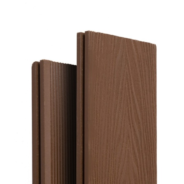 Террасная доска Ecodecking Экстра 3D полнотелая Шоколад купить в Бузулуке