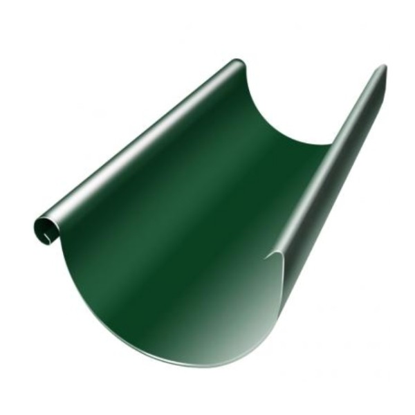 Водосток Grand Line 125x90 – Желоб 3м RAL 6005 купить в Бузулуке