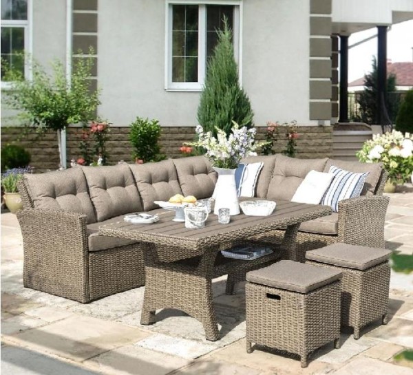 Комплект мебели AFINA плетеной из иск. ротанга AFM-307B Beige купить в Бузулуке