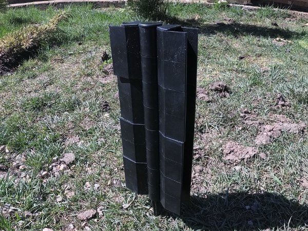 Угловой элемент поворотный, пластиковый от 60° до 300° для доски 300х30 мм из ДПК чёрный Holzhof купить в Бузулуке