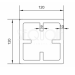 Столб SEQUOIA Evolution 3D WOOD GRAY купить в Бузулуке