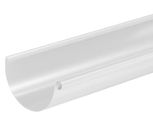 Водосток Aquasistem, система 125x90 - Водосточный желоб 3.00м RAL 9003 Белый купить в Бузулуке