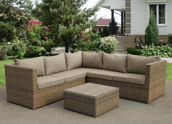 Комплект мебели AFINA плетеной из иск. ротанга YR825B Beige купить в Бузулуке