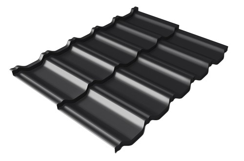 Металлочерепица модульная Квинта Uno Grand Line c 3D резом 0,5 Rooftop Matte RAL 9005 черный купить в Бузулуке
