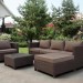 Комплект мебели AFINA плетеной из иск. ротанга YR821A Brown/Beige купить в Бузулуке