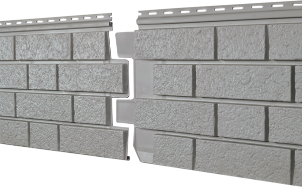 Фасадная панель Ю-пласт Стоун Хаус S-Lock Клинкер Нордик дым купить в Бузулуке