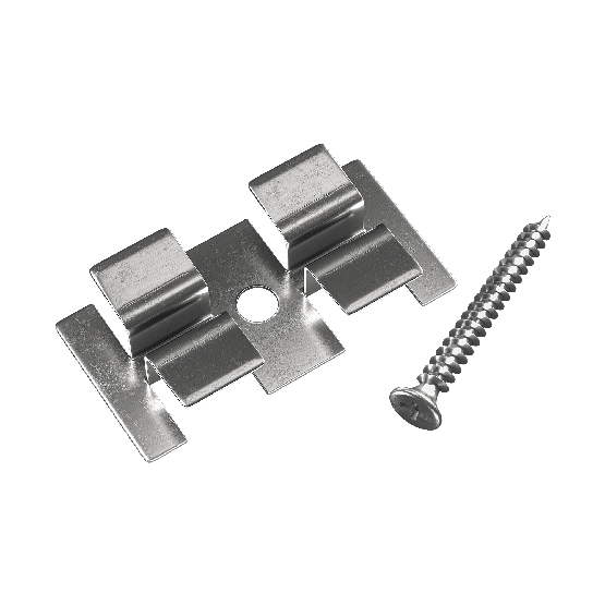 Клипса с саморезом, Grinder шовный монтаж 5 mm купить в Бузулуке