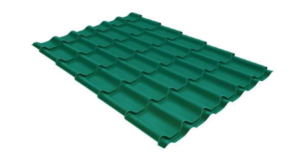 Металлочерепица классик 0,5 Satin RAL 5021 купить в Бузулуке