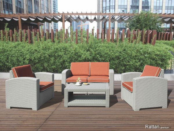 Уличные диваны и кресла коллекции Rattan Premium 4 купить в Бузулуке