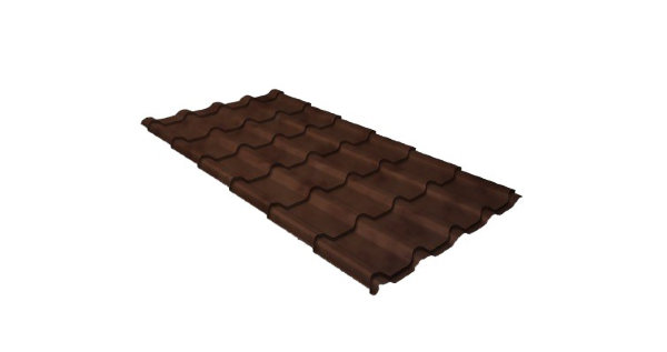 Металлочерепица камея 0,45 Safari Twincolor Brown купить в Бузулуке