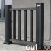Ограждение из ДПК Outdoor Классик 3D STORM чёрный купить в Бузулуке