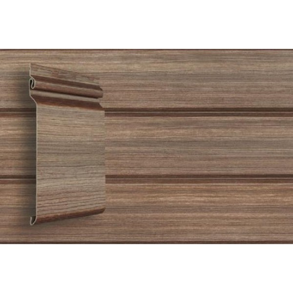 Виниловый сайдинг Grand Line Natural-Брус Tundra - Кедр купить в Бузулуке