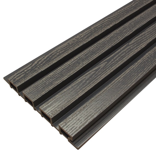 Фасадная доска из ДПК Faynag Wood Рейка Мокрый Асфальт купить в Бузулуке