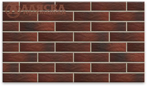 Фасадные Термопанели Аляска Cherry Rustic купить в Бузулуке