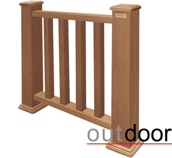 Ограждение из ДПК Outdoor Классик 3D STORM дуб купить в Бузулуке