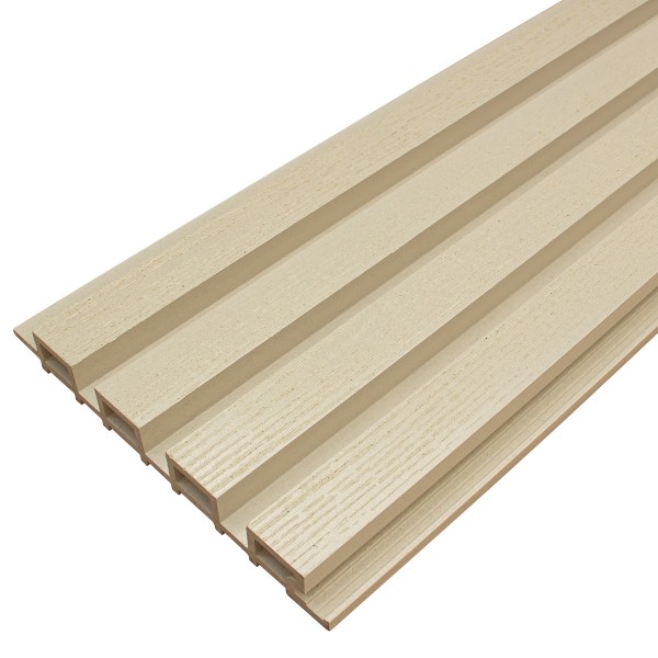 Фасадная доска из ДПК Faynag Wood Рейка Слоновая кость купить в Бузулуке