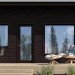 Фасадная панель FineBer, Скол - Тёмно коричневый купить в Бузулуке