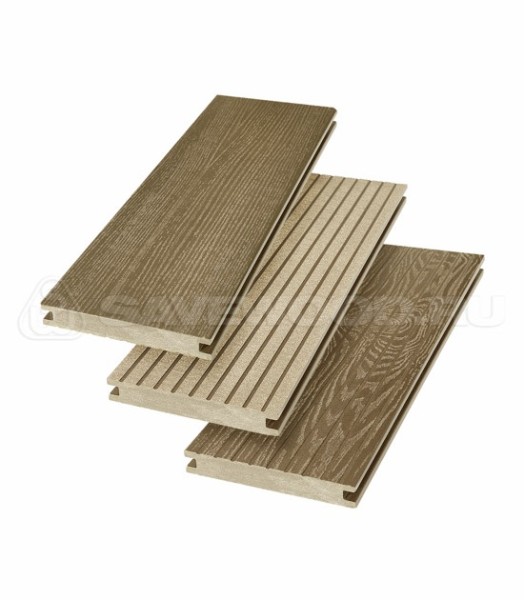 Террасная доска SW Fraxinus (R) полнотелая «SaveWood» Тик купить в Бузулуке