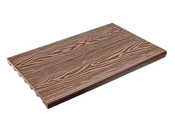 Ступень полнотелая из ДПК Deckart Step 3D Махагон купить в Бузулуке