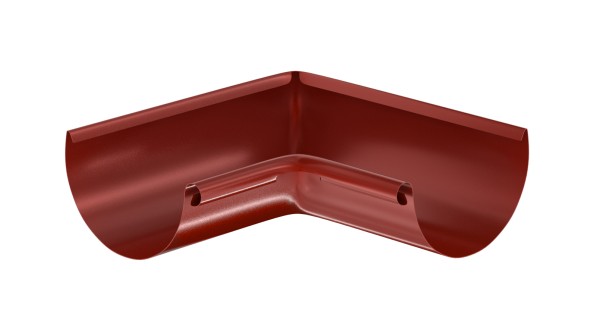 Водосток Aquasistem, система 150x100 - Угол желоба, внутренний 90° RR 29 Бургундский купить в Бузулуке