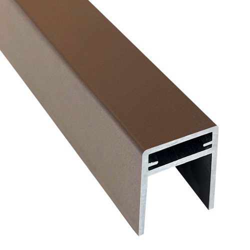 П-профиль Алюминиевый EasyDecking 35x25 Венге купить в Бузулуке