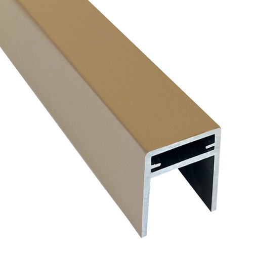 П-профиль Алюминиевый EasyDecking 35x25 Дуб купить в Бузулуке