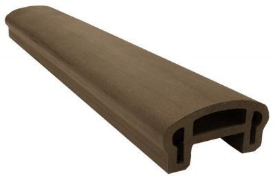 Перила вехнее фигурное Woodvex Select Кофе