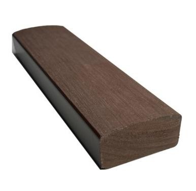Лавочный брус Ecodecking Некст полнотелый брашированный 70х35 шоколад купить в Бузулуке