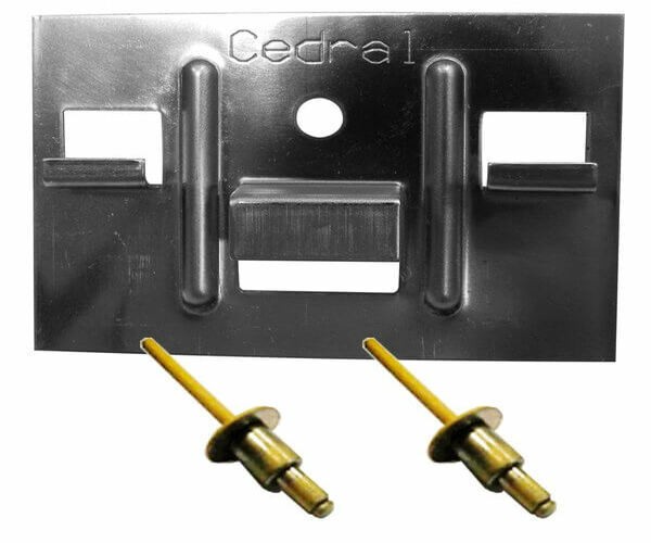 КЛЯММЕР + ЗАКЛЁПКА ДЛЯ CEDRAL CLICK 250 ШТ купить в Бузулуке