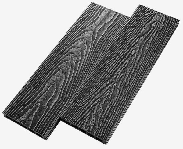 Террасная доска из ДПК RusDecking Unodeck Vintage - Графит купить в Бузулуке