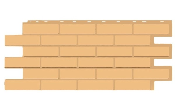 Фасадная панель T-Siding Кирпич Модерн Эко Крем купить в Бузулуке