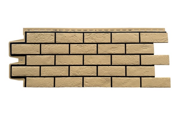 ФП Grand Line состаренный кирпич премиум Песочный (шов RAL 9005) купить в Бузулуке