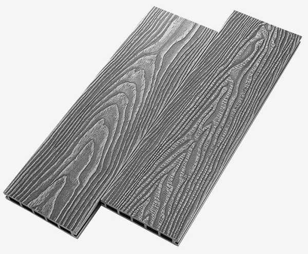 Террасная доска из ДПК RusDecking Unodeck Vintage - Серый купить в Бузулуке