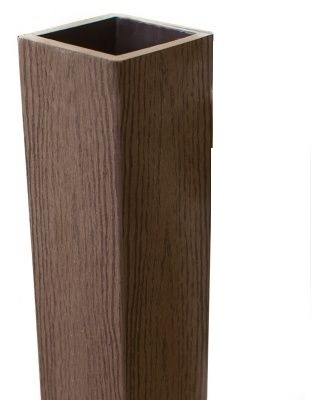 Столб опорный Woodvex Co-Extrusion Темно - Коричневый купить в Бузулуке
